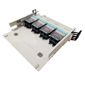1U 144 fibras ODF MPO solución Panel de conexión de fibra óptica con cable de conexión MPO - Product Image 2