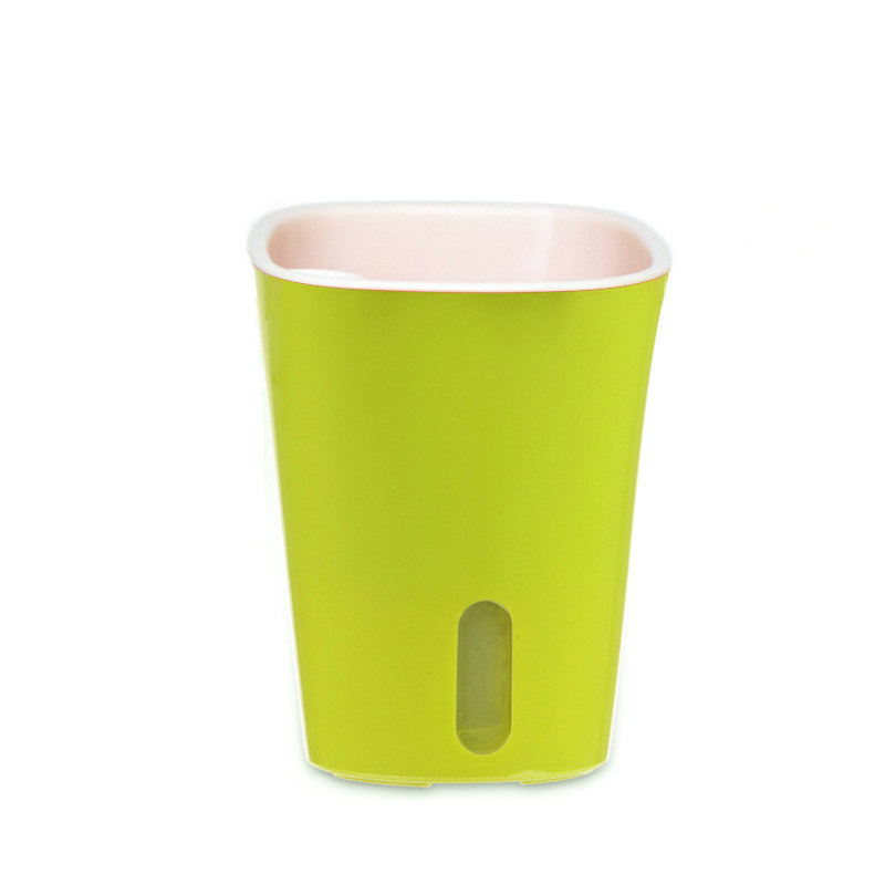 Green Out Pot + Pot intérieur blanc
