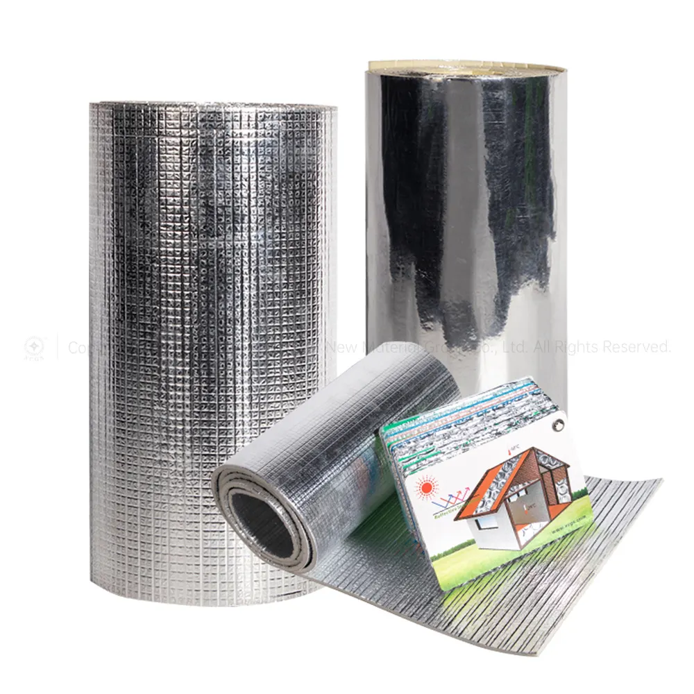 Koelschildschuimisolatie Ondersteund Met Aluminiumfolie Residentiële Dak Thermische Isolatie Wrap Leveranciers Custom