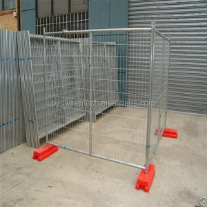 DDP Temporärer Zaun Australien Leicht zu montierende hochwertige Outdoor-Metallstahl-Silber-Sicherheits zaun platten