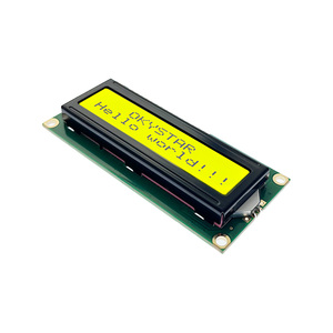 OEM/ODM mevcut karakter LCD modülü 1602 LCD 16x 2 LCD ekran LCM modülü
