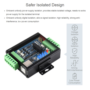 Convertitore industriale isolato USB a 4-Ch RS485 (B) CH344L Chip trasmissione stabile Multi circuiti di protezione Multi sistemi - Product Image 4