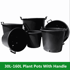 Toptan plastik büyük ağaç tencere kolları ile meyve ağaçları için büyük geri dönüşümlü bitkiler Pot - Product Image 4