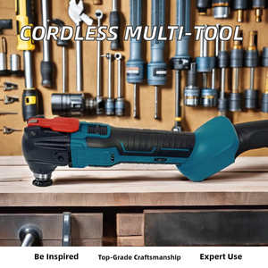 Good Sales 6 Variable Speed Angle <strong>Oscillating</strong> <strong>Multi</strong>-<strong>Tool</strong> Kit <strong>Multi</strong> <strong>Tool</strong> with Quick-Lock Accessory Change - Product Image 5