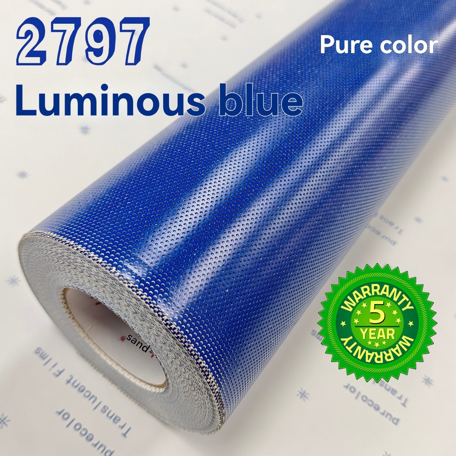 Film bicolore 3M&PC bleu lumineux