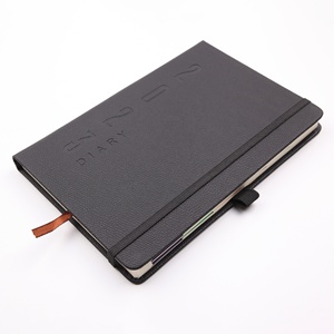 Benutzer definiertes Logo A5 Hardcover Journal mit Gummiband Business Office Notebook Gedruckter Stil Leder hülle Papier hülle Geschenk größe A4 - Product Image 5