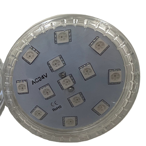 AC24V 60 мм 13 светодиодов RGB и 6 светодиодов smd2835 белая самопрограмма rgbw Пиксельная подсветка, 60 мм rgbw автоматическая программа развлечений Пиксельная подсветка - Product Image 3