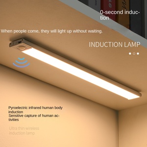 How lighting Ultra dünne Innen beleuchtung 5V USB Küchen schrank Kleider schrank Wiederauf ladbare Schrank lampe LED Bewegungs <span class=keywords><strong>sensor</strong></span> Nachtlicht