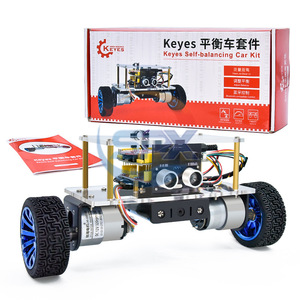 Keyes iki tekerlekli kendini dengeleme sepeti Arduino için iki tekerlekli engel kaçınma Robot DIY programlama kiti