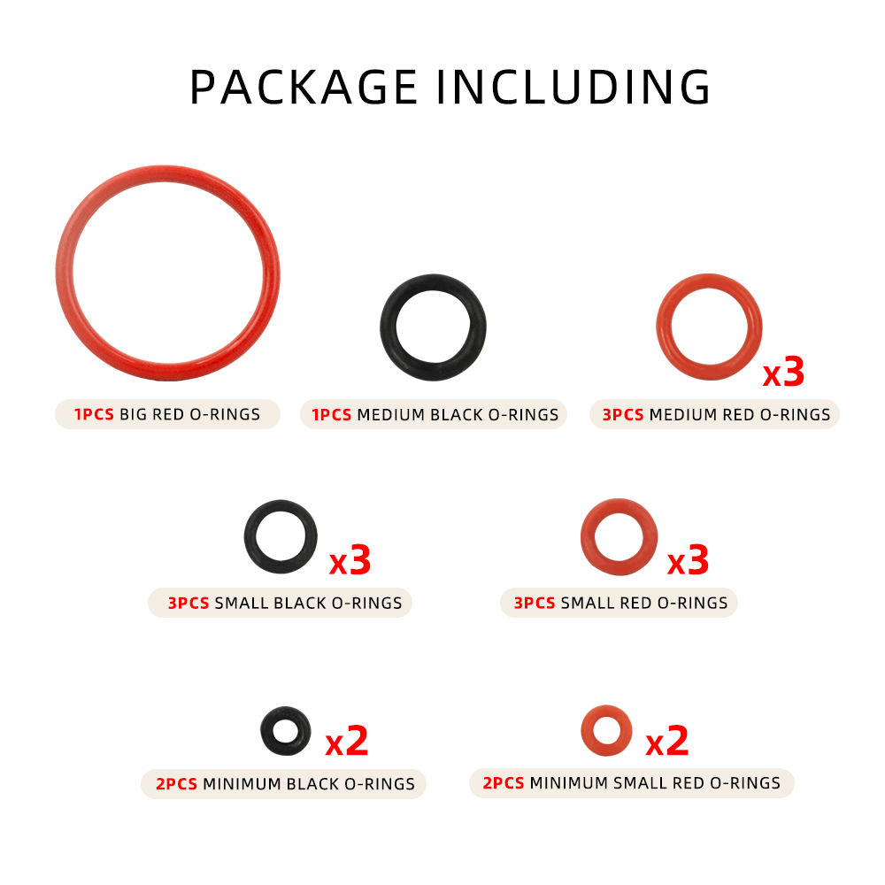 สีแดง(1แพ็ค(15ชิ้นโอริง))