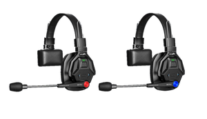 Sistema de intercomunicación de auriculares inalámbricos full-duplex
