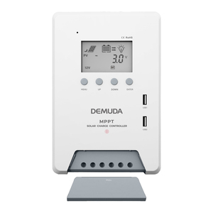 Regulador inteligente del cargador del panel solar 48V 24V 12V DC Bombilla de salida 30A 40A 60A Manual MPPT Controlador de carga solar - Product Image 2