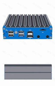 N150 Embedded Industrial Box PC Quad Core 4G LET RJ45 COM Celeron J5005 N6415 4x2,5G Netzwerk Ubuntu Linux Win10 Mini Router PC - Product Image 4