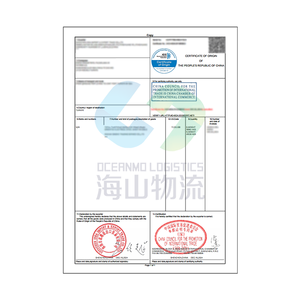 Certificate of Origin for Preferential Tariff Form F Form <strong>a</strong> Form <strong>B</strong> Form L Form S Freight Forwarder to BD/CL/PE/AU Shipping Agent - Product Image 4