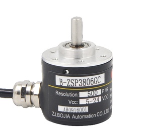 CHBG 38 mm Außendurchmesser 6 mm feste Welle Rotationscode-Leitung Treiber-Ausgang 5 V - 24 V Netzteil wasserdichter Encoder - Product Image 1
