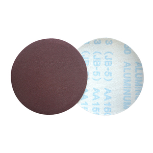 แผ่นขัดกระดาษทรายสีแดงขนาด125มม. แผ่นกระดาษทรายแบบเบ็ดและห่วง - Product Image 5