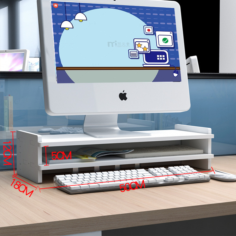 Double-layer riser (1 cm thicker)