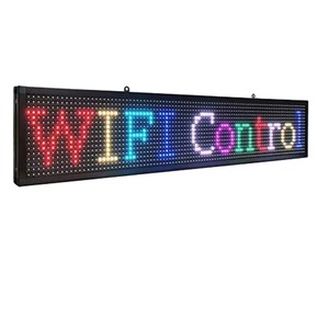 Магазин RGB светодиодный Программируемый дисплей цифровой электронный дисплей сообщения доска наружная прокрутка светодиодный знак для бизнеса