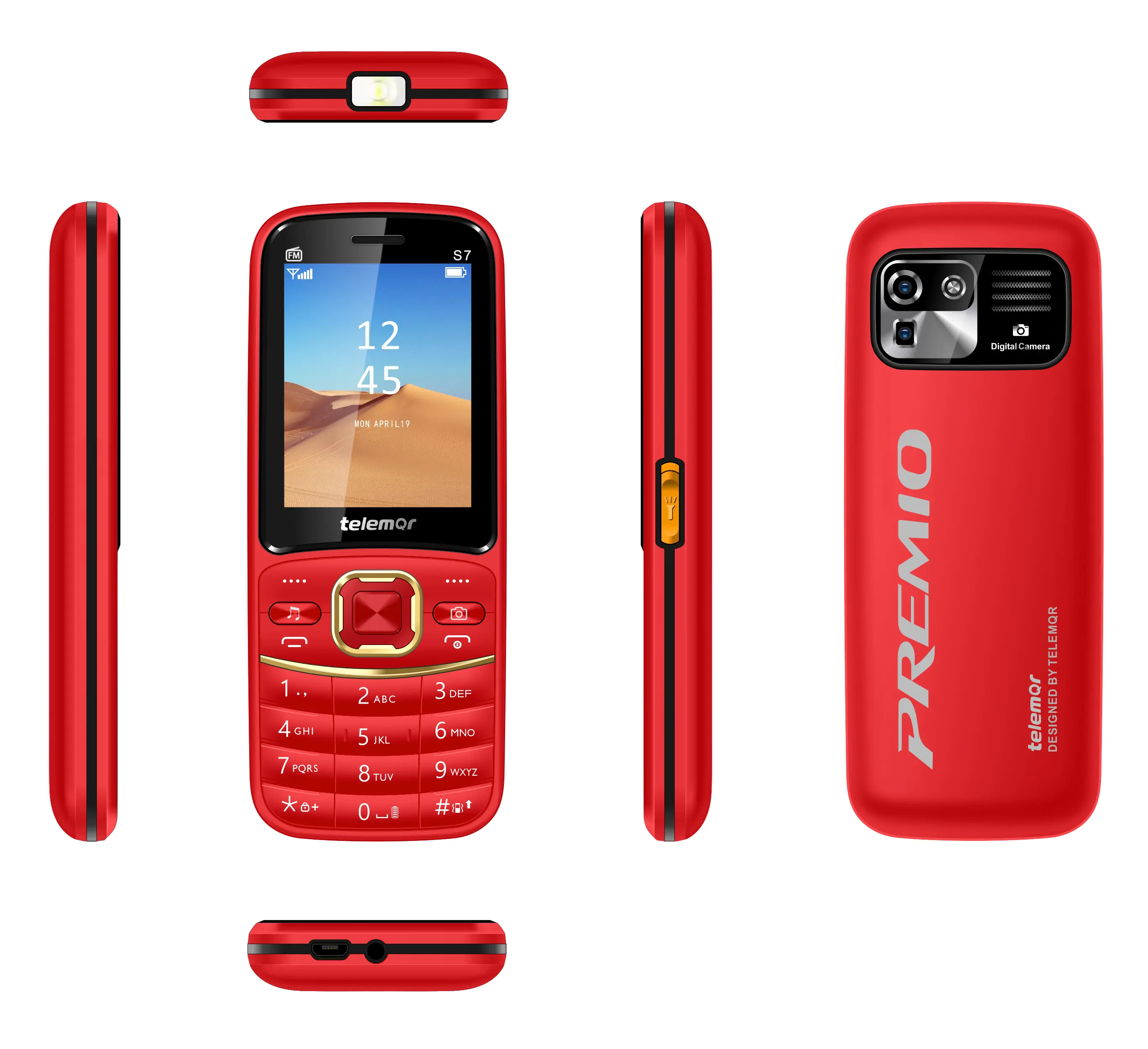 Para S7 Atacado Boa Qualidade Feature Phone 1.77 Inch 2g Dual Sim Telemóveis Rugged Design Telefone Idosos