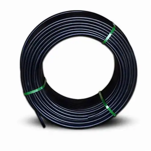 <strong>16mm</strong>-63mm Black <strong>HDPE</strong> Flexible Irrigation Pipe Roll SDR11 Polyethylene PE Pipe Socket Welding Connection for Water Applications