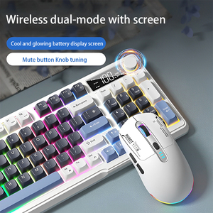 Custom OEM Dual Mode Mechanical Rechargeable Silent Office Universal Wireless Gaming <strong>Keyboard</strong> and <strong>Mouse</strong> Set for Laptops - Product Image 2