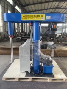 带高速分散器搅拌器的小型钢制搅拌机防水防火涂布机泵启用油漆图案搅拌机 - Product Image 3