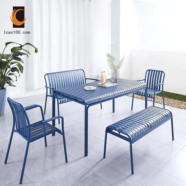 150*80*H76CM table+chairs
