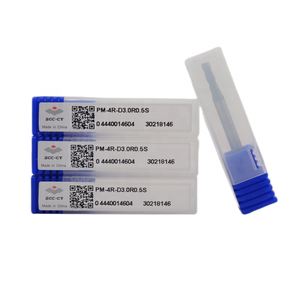 ZCC karbür CNC freze PM-4R-D3.0R0.5S dört nokta düz şaft dairesel ark uç frezesi kesici 100% orijinal - Product Image 2