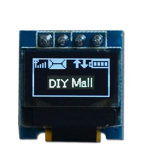 0,49 Zoll IIC I2C OLED-Anzeige modul 0,49 "Mini-OLED-Bildschirm auflösung 64 X32 SSD1315 Weiß 3,3 V 4Pin für Arduino