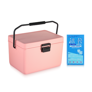 <strong>Pretty</strong> in Pink: 12L Hard Cooler Box with PP PU Insulation for Everyday Adventures - Product Image 1
