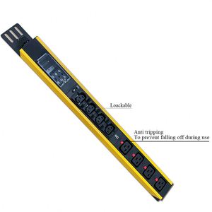 Orient 19'8bay 16A 250V IEC C13 <span class=keywords><strong>ve</strong></span> C19 hibrid kilidi PDU raf montaj <span class=keywords><strong>network</strong></span> dolabı