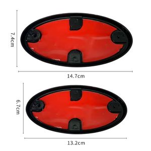 Özelleştirilmiş araba ABS ön ve arka akrilik yıldız amblem rozeti için 20115-2021 WRX STI - Product Image 3