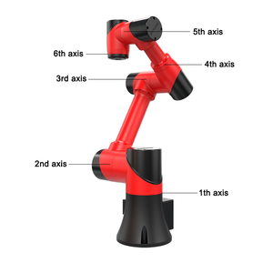 Keine Programmierung 5kg Nutzlast 870mm Reichweite Sechsachsiger industrieller kol labor ativer Roboter zum Be-und Entladen