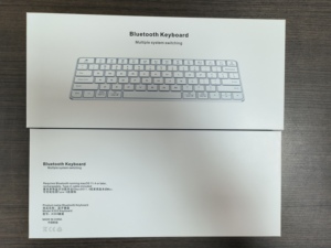 Teclado ultrafino para tableta K303 Virtual Laser BT para MAC WINDOWS, Mini teclado mágico inteligente inalámbrico de metal de aluminio ultrafino - Product Image 4