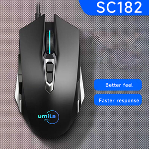 8000DPIプログラミング有線USBライトマジックRGBLedゲーミングマウス (ゲーマー向け) - Product Image 3