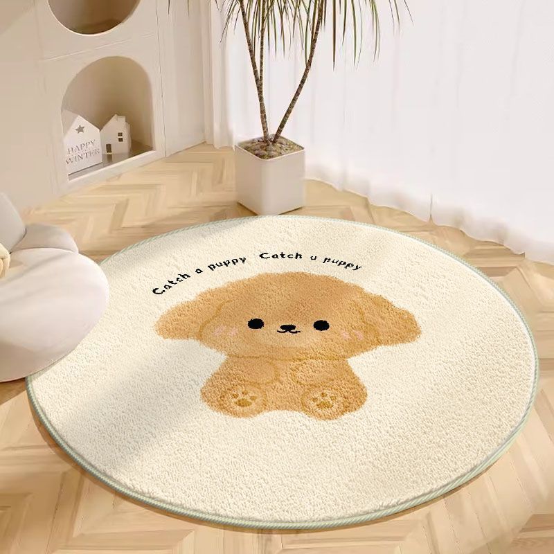 Petit pompon kaki