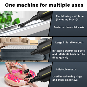 Powerful Powerful Mini A/C air Blower for Cleaning the Computer/keyboard/car and Others 48000RPM 260W/500W 90/180g - Product Image 6