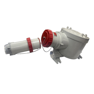 IECEx Certificate IP66 3 Pin 4 Pin 5 Pin <strong>16A</strong> 32A 63A 125A Aluminum Alloy Explosion Proof <strong>Plug</strong> and Socket Receptacles - Product Image 2