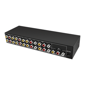 Video Audio <strong>Splitter</strong> 1input 8output AV <strong>8</strong> Way RCA 1x8 8ports CVBS Hifi Audio - Product Image 4