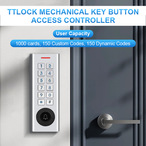 Bluetooth & WIFI TTlock Mechanische Tastatur Zugangs kontrolle Wasserdichte Tür steuerung APP Fernbedienung RFID-Kartenleser - Product Image 2
