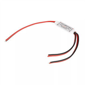 Guter Preis Mini-LED-Leistungs verstärker DC12-24V 3 * 4A Single Color Strip Module Neon LED-Verstärker - Product Image 1