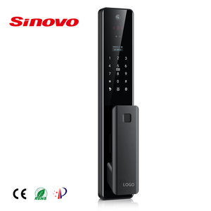 Sinovo TUYA WIFI Smart serratura della porta in tempo reale Video Intercom volto e riconoscimento delle impronte digitali senza chiave con la fotocamera - Product Image 2