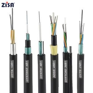 Fabrika fiyat açık düz damla Fiber optik kablo 1 2 4 çekirdek G657A1 G657A2 tek modlu hava FTTH Fiber optik kablo - Product Image 2