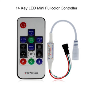 14 Key DC 5V 12V RGB Wireless Remote Controller RF <strong>LED</strong> RGB Remote Controller WS2812 WS2811 Color for <strong>LED</strong> Light Strip - Product Image 3