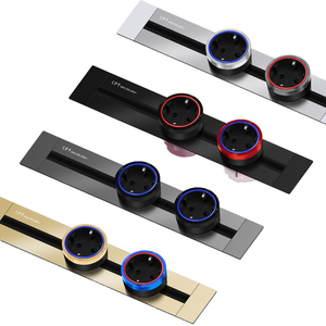 P2 Series Universal Standard Wall-<strong>Embedded</strong> Track <strong>System</strong> Multi-Function Aluminum Alloy Colorful Power Plug &amp; Socket <strong>System</strong> - Product Image 2