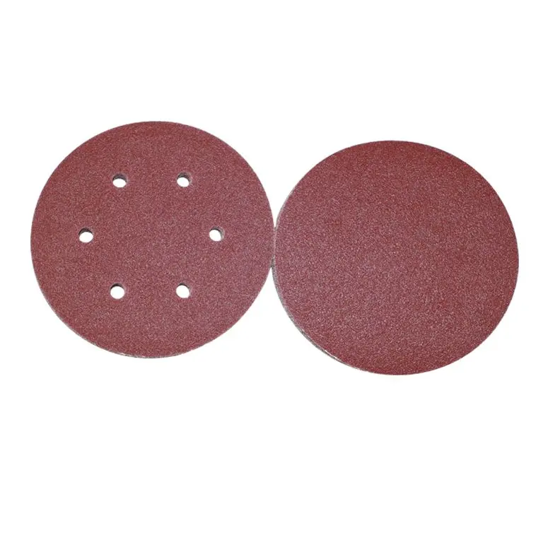 4.5ich 115mm red Sanding Disc 40-100# sandpaper for metal polishing