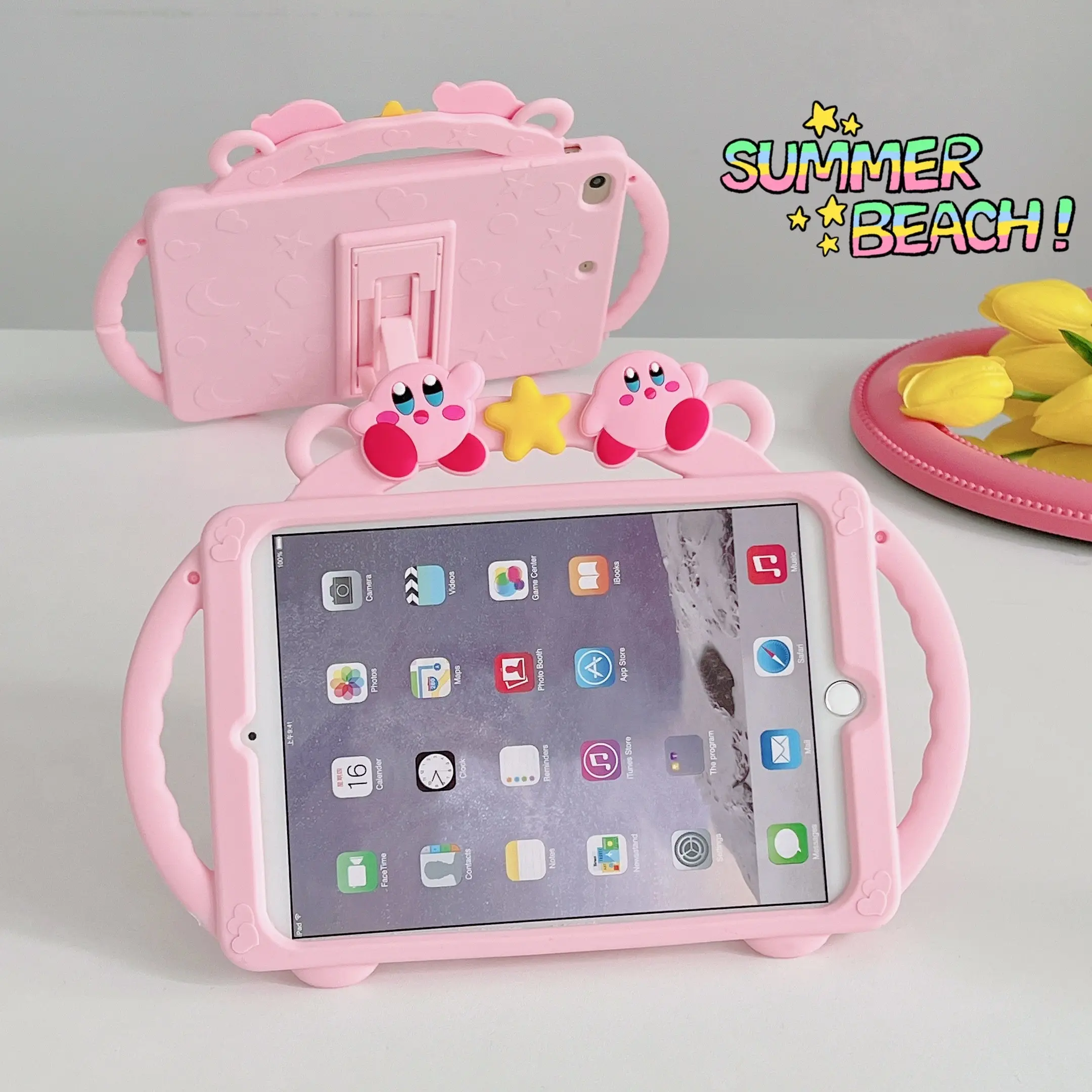 케이스 iPad 프로 11 인치 1 2 3 세대 3D 애니메이션 캐릭터 울트라 소프트 실리콘 Shockproof 커버 iPad 프로 11 2018 2020 2022