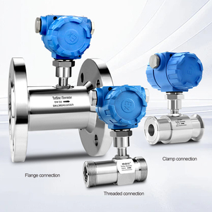 Tuabin lưu lượng kế bán buôn ren mặt bích kết nối xung/4 ~ 20mA / RS485 xung lưu lượng kế thích hợp cho nước và dầu lỏng - Product Image 2