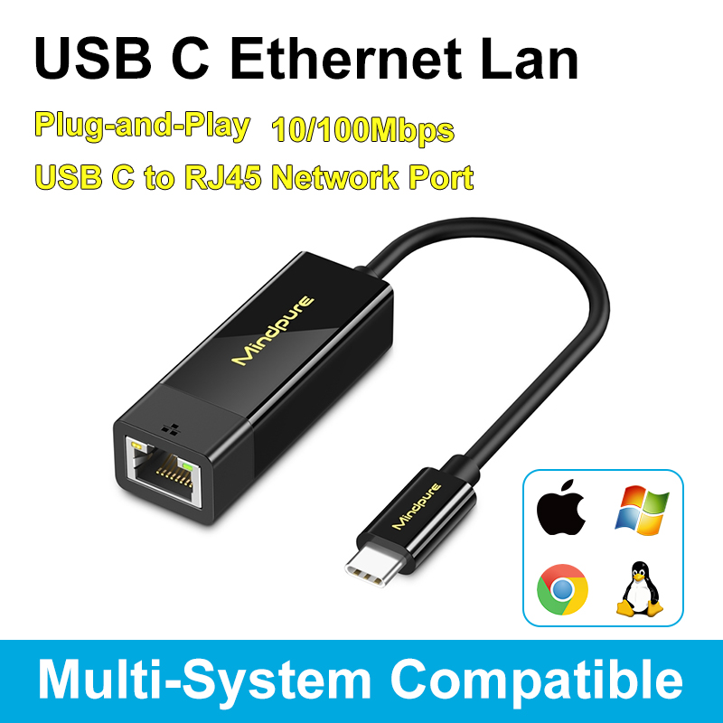noir-usb-c 100Mbps noir