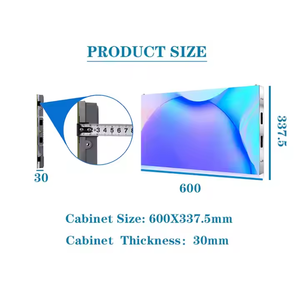 COB จอแสดงผล LED ในร่ม, P0.46 P0.39 LED แสดงผลวิดีโอที่มีฟังก์ชันข้อความเคลื่อนไหวสำหรับโฆษณาและวิดีโอ - Product Image 3